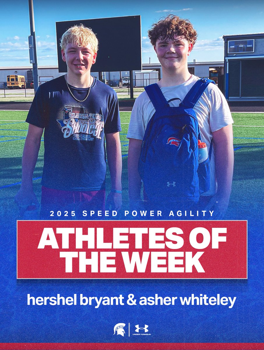 Congratulations to the SPA Week 1 Spartans of the Week!

#BixbySpartans | #Undeniable