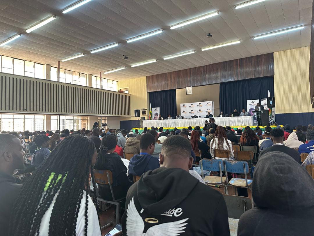 💻 With AI reshaping the world, he urged youth: "Become job CREATORS, not seekers. Solve local problems, build apps, &amp; make global impact FROM home."  
  
Organized by <a href="/vision2030move/">@vision2030movement</a> + <a href="/NetOneCellular/">NetOne Cellular</a>.