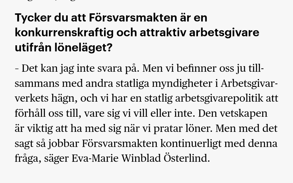 " Nej, jag kunde inte ta initiativ och nå högre chef målbild pga lam ursäkt" 

Vi hade aldrig accepterat det i något annat sammanhang men när det kommer till katastrofen som är kompensation är det tydligen helt okej.