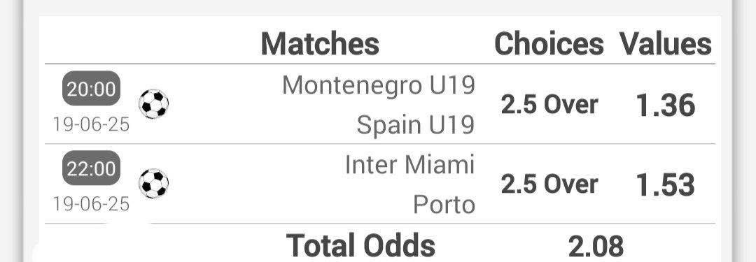 2 odds banker for money🤑