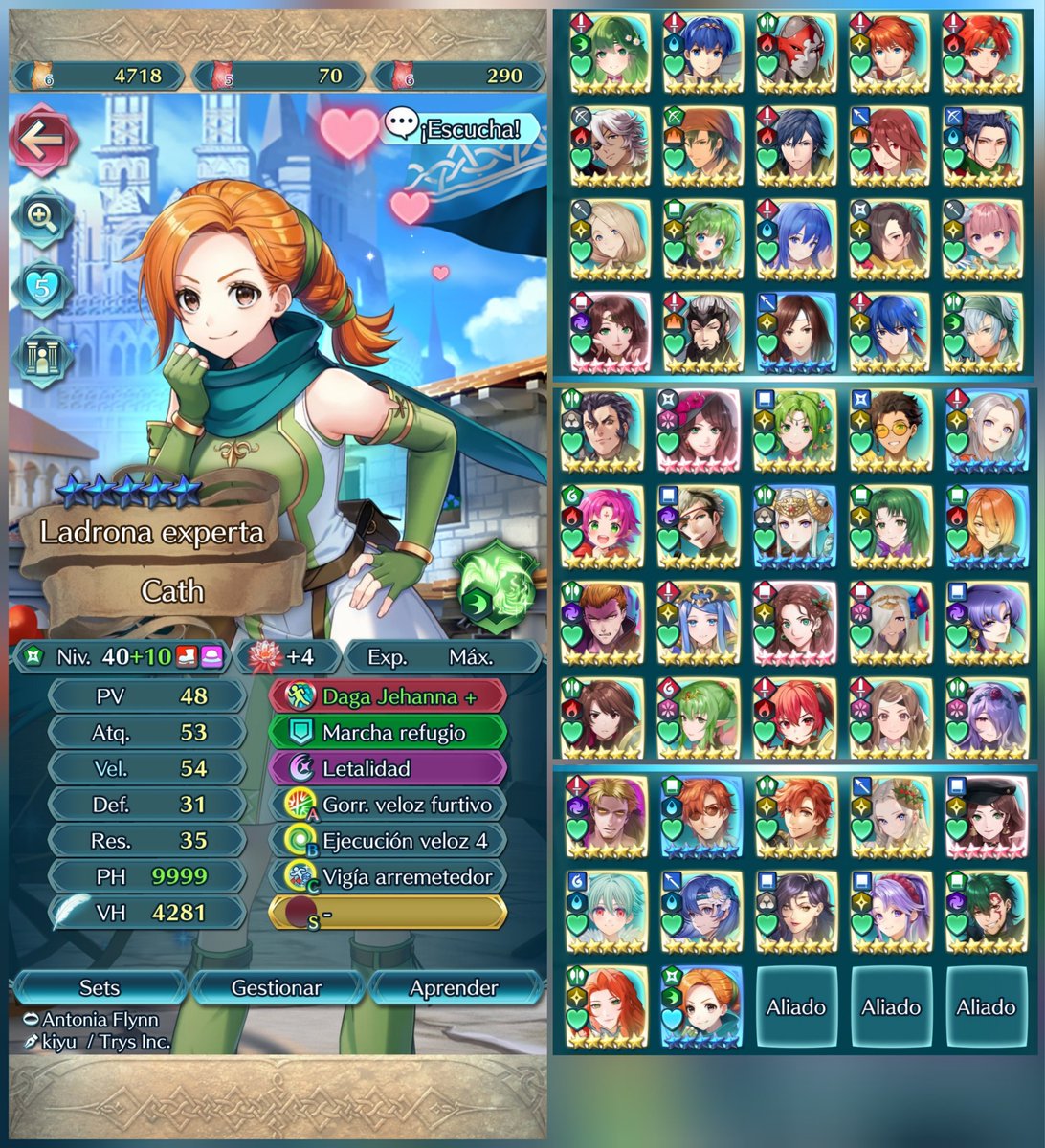 Terminé a Cath y con esto ya tengo 52 personajes +10✨

Me faltan como 40 más eso si ajjdjd pero de a poco se van logrando 🙌🏼