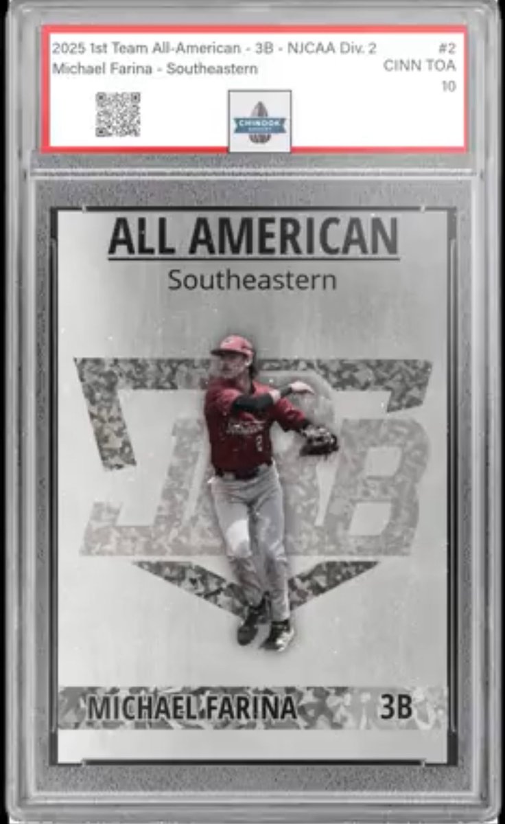 Southeastern CC BSB (@sccblackhawksbb) on Twitter photo And one more for <a href="/MichaelFarina21/">Michael Farina</a> Congrats on being named JBB First Team All American.
<a href="/The_Noah_Sharp/">Noah Sharp</a> And one more for <a href="/MichaelFarina21/">Michael Farina</a> Congrats on being named JBB First Team All American.
<a href="/The_Noah_Sharp/">Noah Sharp</a>