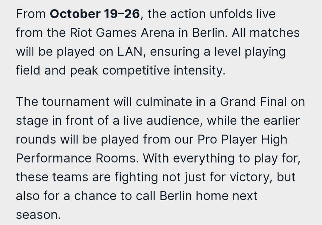 wait a minute the ascension games will not even be played on stage in front of a crowd?