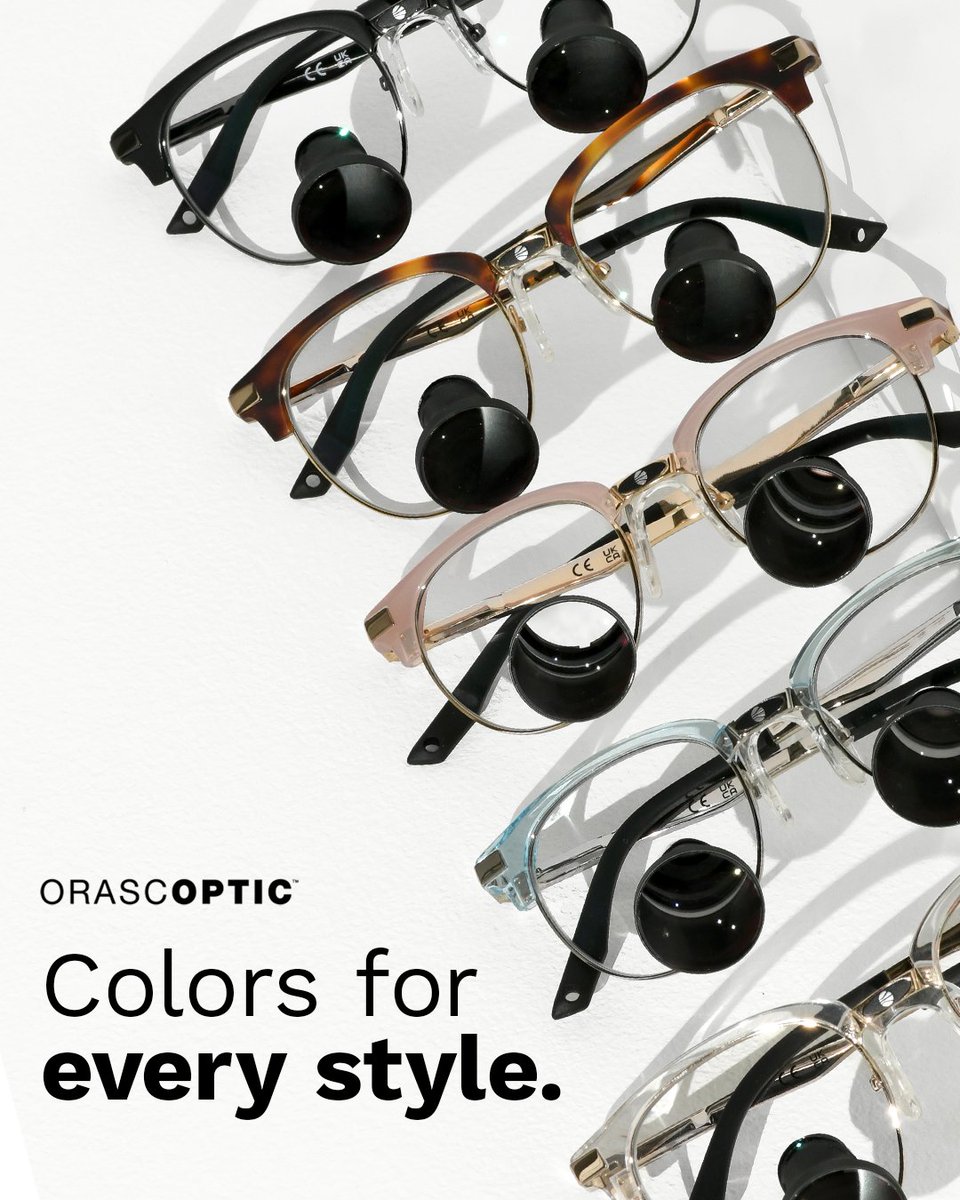Orascoptic gives you options that match you, your vibe, and your taste. Precision should never come at the cost of style.