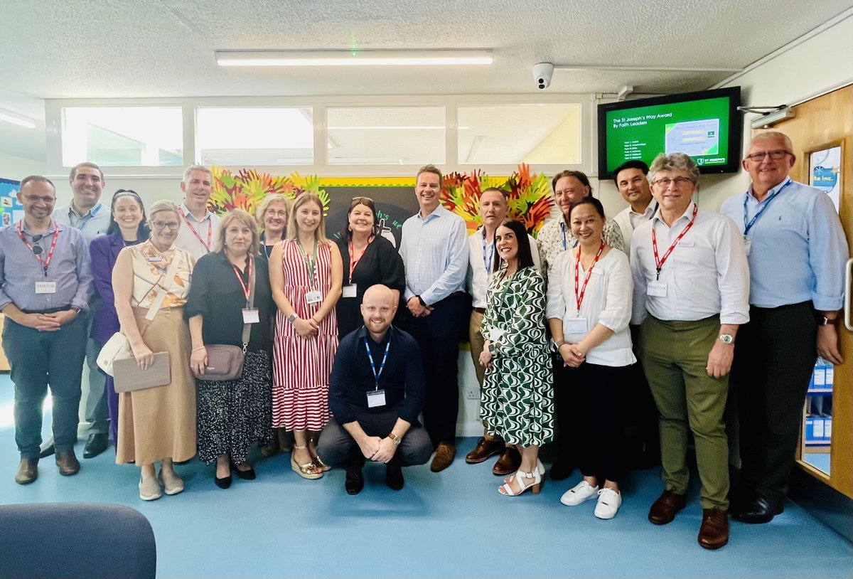 St. Joseph's Catholic Primary (@stjosephscatho4) on Twitter photo It was a joy to welcome Directors of Education, Headteachers & teachers from the South Australian Catholic Education Study Tour & Pilgrimage today!They were so impressed with our school but especially our fabulous children's knowledge, behaviour & confidence. <a href="/SBCATrust/">St Benedict Catholic Academy Trust</a> It was a joy to welcome Directors of Education, Headteachers & teachers from the South Australian Catholic Education Study Tour & Pilgrimage today!They were so impressed with our school but especially our fabulous children's knowledge, behaviour & confidence. <a href="/SBCATrust/">St Benedict Catholic Academy Trust</a>