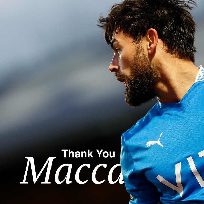 StockportCounty's tweet photo. The Club can confirm that @MacauleySoutham will be departing this Summer, after five years of exemplary service at Edgeley Park.

Macca's presence will be missed in and around the dressing room, but we wish our Genius From Wales all the best in the next chapter of his career 💙