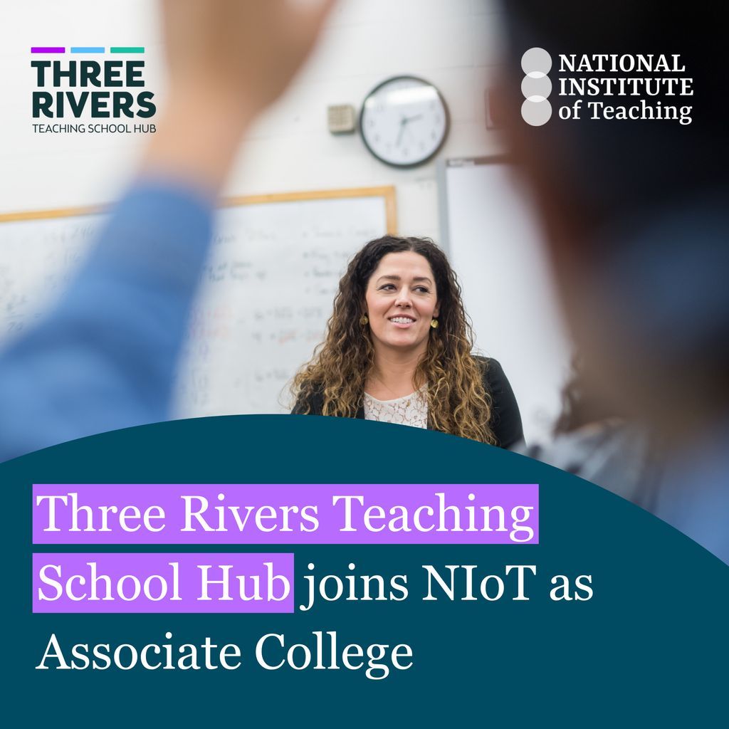 National Institute of Teaching (@natinstteaching) on Twitter photo We are proud to announce that The Three Rivers Teaching School Hub (<a href="/3rtsh/">Three Rivers Teaching School Hub</a>) will be joining us as an Associate College from September 2025. ๐๐ซ
The partnership will ensure that schools in some of the most remote and disadvantaged communities in the country have access to We are proud to announce that The Three Rivers Teaching School Hub (<a href="/3rtsh/">Three Rivers Teaching School Hub</a>) will be joining us as an Associate College from September 2025. ๐๐ซ
The partnership will ensure that schools in some of the most remote and disadvantaged communities in the country have access to