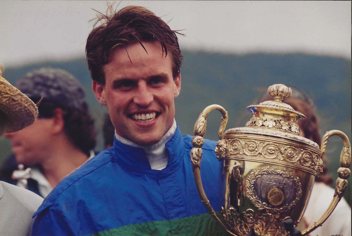 In honor of the upcoming Saratoga season, we're spotlighting one of the greats from our own steeplechase history.

📸 Flashback to 1996 — To Ridley takes the win at the Iroquois Steeplechase with Sean Clancy aboard, trained by Jack Fisher and owned by Mrs. F. Eugene Dixon, Jr. 👏