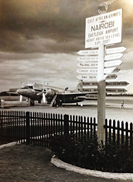 Eastleigh Airport in Nairobi in the 1940s.