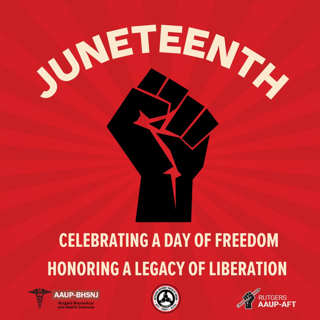 ✊🏾 Today marks the end of slavery in the U.S. The labor movement exists because Black workers organized, resisted, &amp; led. Today we celebrate, reflect, &amp; honor their legacy, &amp; recommit to racial &amp; economic justice.  We’re open today-closed tomorrow.
#Juneteenth2025