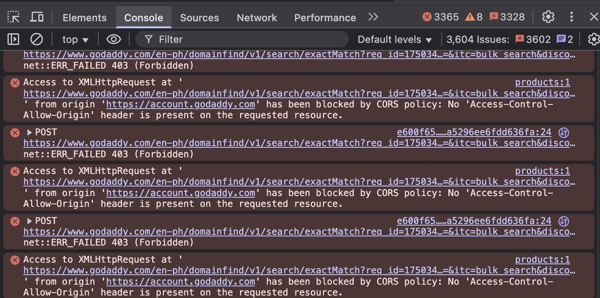 The year is 2025. The leading domain registrar is actually called "GoDaddy" and their web console is always rekt...