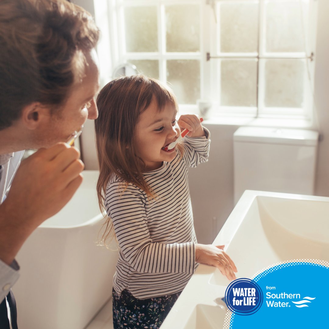 Water use in the South East is much higher than usual because of the warm weather 🌞 Remembering to turn the tap off when you brush your teeth and keep your showers under four minutes can help keep taps flowing this summer 💦 

👉 ow.ly/jVZq50WcnZv