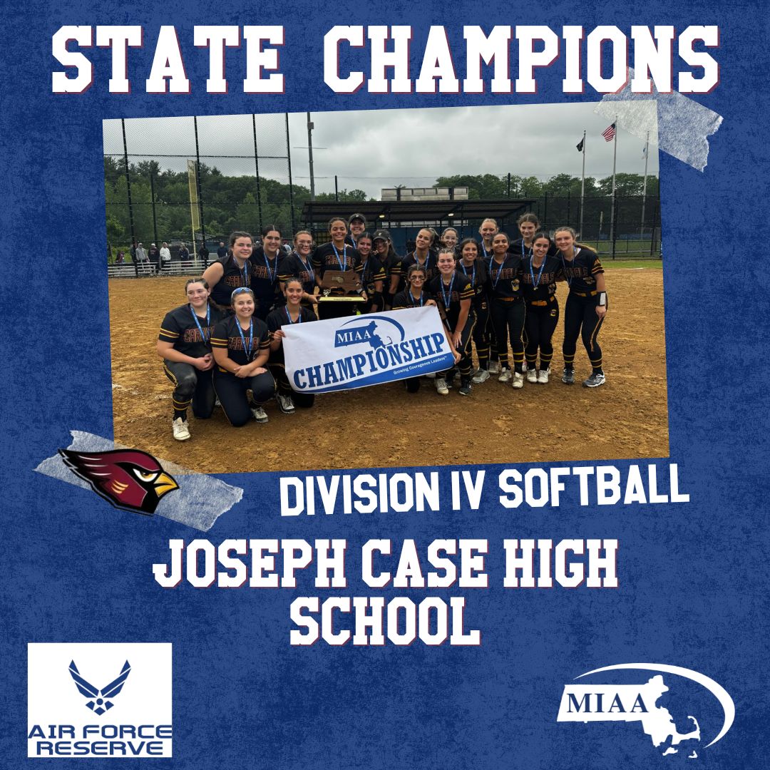 🎉Congratulations to the Division IV Softball State Champions, Joseph Case High School!