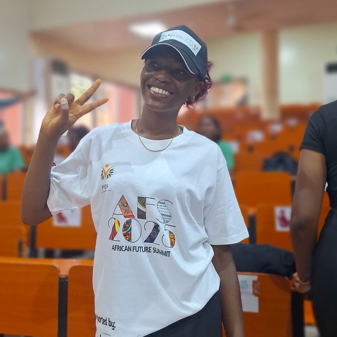 The hottest summit of the year? Obviously! That smile says it all. 💁🏻‍♀️  

What’s your highlight from today’s session? Drop your favorite moment in the comments! 👇  

#afs2025 #Reimagineafrica