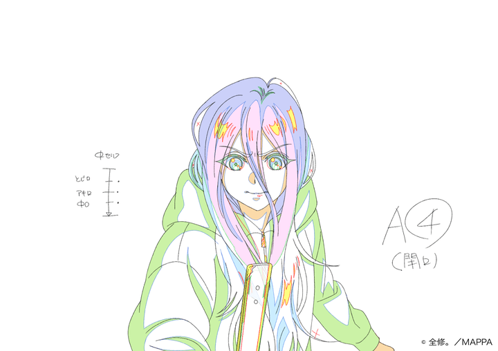 gengakuji's tweet photo. 【原画紹介】

🎯第12話 c_155

制作会社：@MAPPA_Info

#アニメ全修 #ZENSHU #原画くじ

▼登録不要で楽しめるサンプルはこちら
https://t.co/FYSJHN2fxb https://t.co/DCW3M31TAz