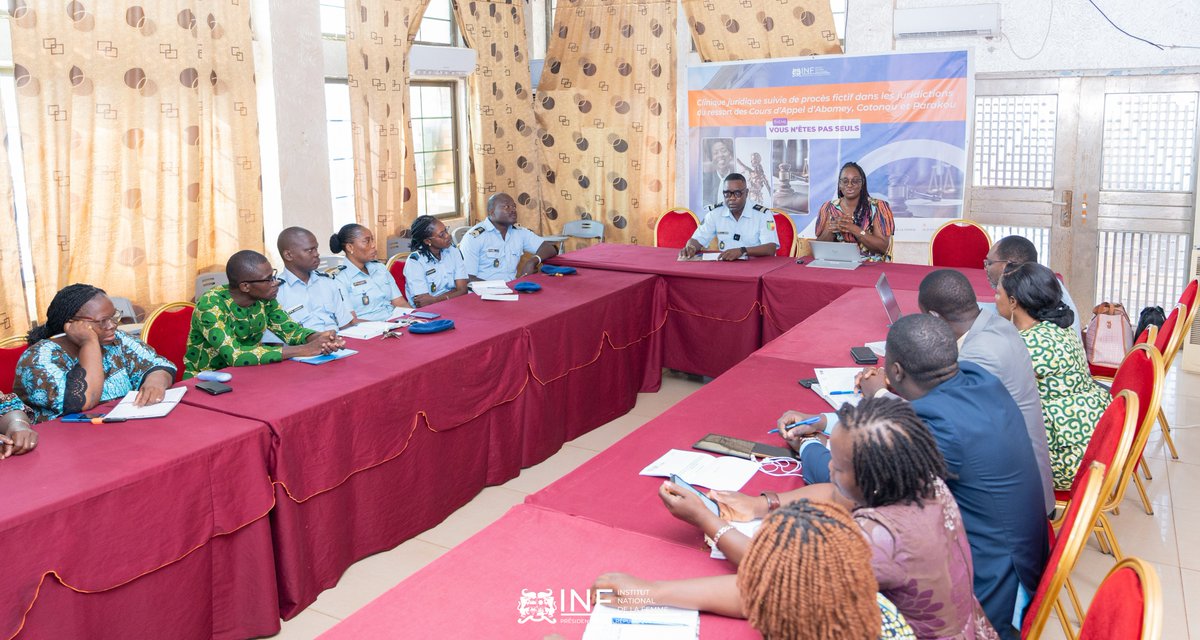 📍Pobè, du 9 au 13 juin Une semaine d’échanges et de simulation avec les acteurs clés de la lutte contre les VBG : magistrats, médecins, policiers, avocats… Tous mobilisés à Pobè pour dire NON aux violences faites aux femmes ! #StopVBG #ProtectionDesFemmes #INF2025 #Wasexo