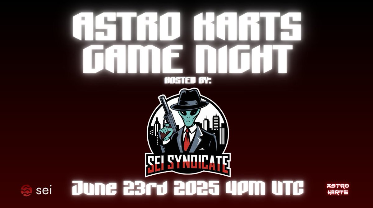 Another <a href="/playAstroKarts/">Astro Karts 🛸</a> games night scheduled for today at 4pm UTC! 

Leaderboards, New Maps, exciting features all coming - the Astro Karts Team just keep on building and delivering! 

Join in and have fun racing your alien karts!! 🛸 I'm sure <a href="/saeifchain/">Saeif Chain</a> will be there too!