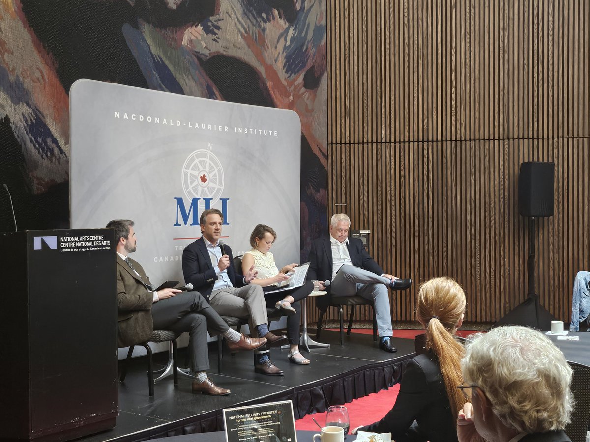 Macdonald-Laurier Institute (@mlinstitute) on Twitter photo Today's second panel at @canadasnac, Tipping point: Border security, immigration and Canada's national security, ft. <a href="/CopelanPeter/">Peter Copeland</a>, <a href="/AS_Kirsch/">Andrew Kirsch</a>, <a href="/CalvinChrustie/">Calvin Chrustie</a> & <a href="/sophiemilman/">Sophie Milman</a> Today's second panel at @canadasnac, Tipping point: Border security, immigration and Canada's national security, ft. <a href="/CopelanPeter/">Peter Copeland</a>, <a href="/AS_Kirsch/">Andrew Kirsch</a>, <a href="/CalvinChrustie/">Calvin Chrustie</a> & <a href="/sophiemilman/">Sophie Milman</a>