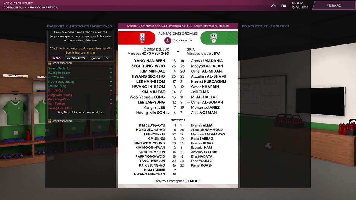 Con 4 sancionados y el banco incompleto, Siria va por la hazaña en Doha