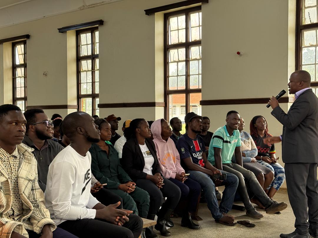 DOS_Makerere's tweet image. Safeguarding sensitisation for @MakCAES students on recess at Kabanyolo Hostel happening.