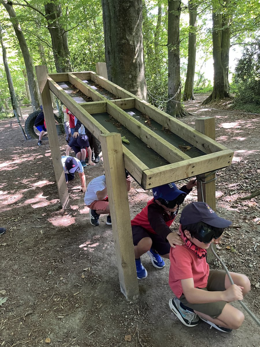 Our Form 3 &amp; 4 boys are having an unforgettable time at #Liddington with <a href="/PGLTravel/">PGL Schools & Groups</a>!🌲From soaring down zip wires and navigating sensory trails to singing around the campfire and building their own rafts - they've thrown themselves into every #OutdoorAdventure &amp; loving it.😄