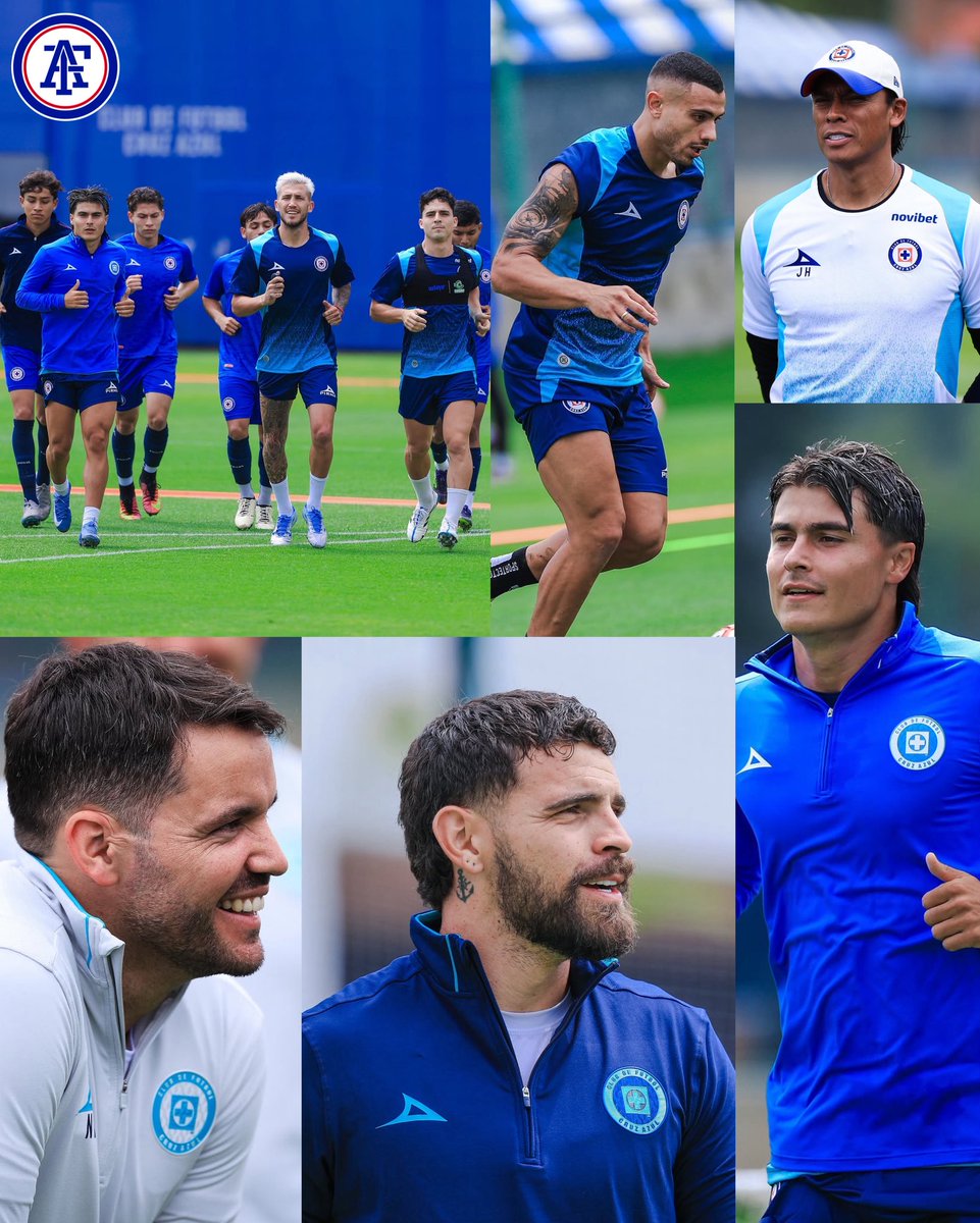 ¡¡SON BELLÍSIMAS!! 😍💙

Nueva temporada, nueva indumentaria de entrenamiento en Cruz Azul.