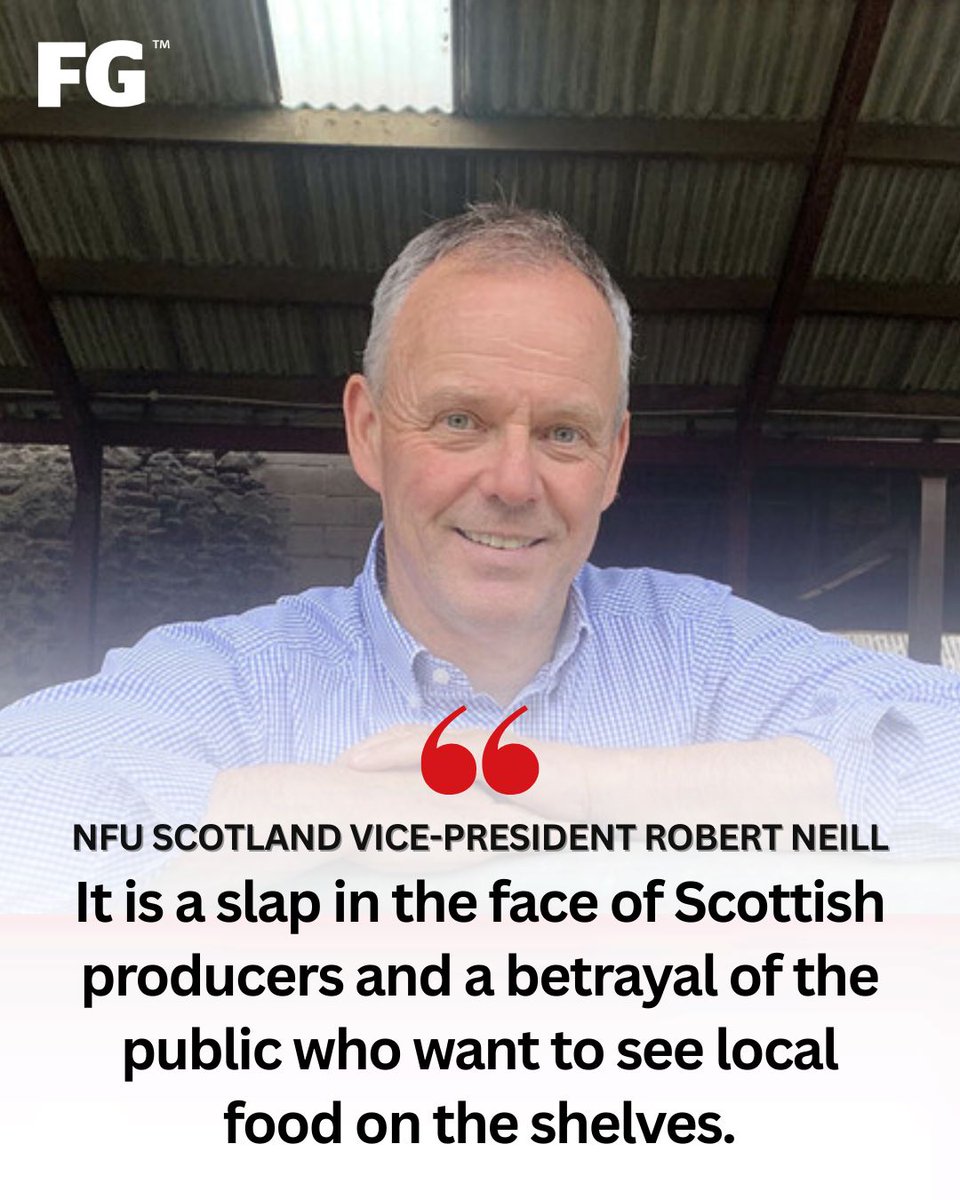 Farmers Guardian (@farmersguardian) on Twitter photo ❗Serious concerns around the increase in imports making their way onto supermarket shelves were raised at the Royal Highland Show.
NFU Scotland vice-president Robert Neill said: "We are really concerned about standards."
🔗 READ MORE: farmersguardian.com/news/4515199/r…
<a href="/NFUStweets/">NFU Scotland</a> ❗Serious concerns around the increase in imports making their way onto supermarket shelves were raised at the Royal Highland Show.
NFU Scotland vice-president Robert Neill said: "We are really concerned about standards."
🔗 READ MORE: farmersguardian.com/news/4515199/r…
<a href="/NFUStweets/">NFU Scotland</a>