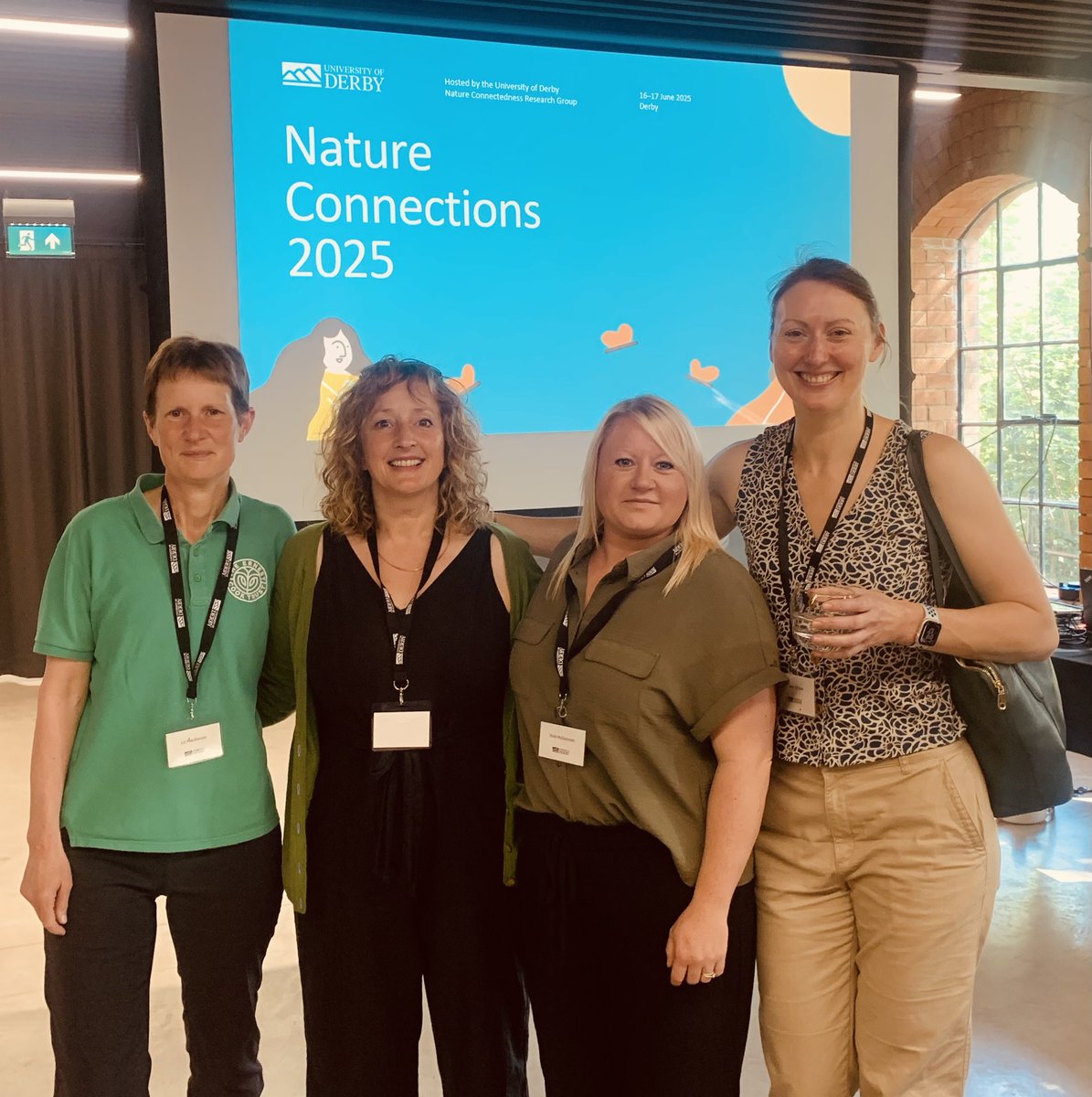 ernestcooktrust's tweet image. Our Learning Team spent two super days at the Nature Connections 2025 Conference in Derby. They shared insights on the OWL Collaboration & joined an expert panel to discuss the value of a whole school approach to nature-based learning. Thanks to @DerbyUni & @NaturalEngland!