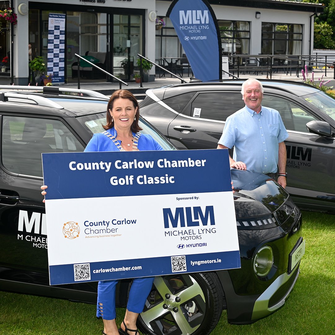 We had a fantastic day yesterday, as sponsor of the Carlow Chamber Golf Classic. Thanks to Nicola, Lisa and all the Chamber crew who put on a great event. It was also great to meet the incoming Chamber President Norah Ryan. Thank you also to all the teams who took part throughout