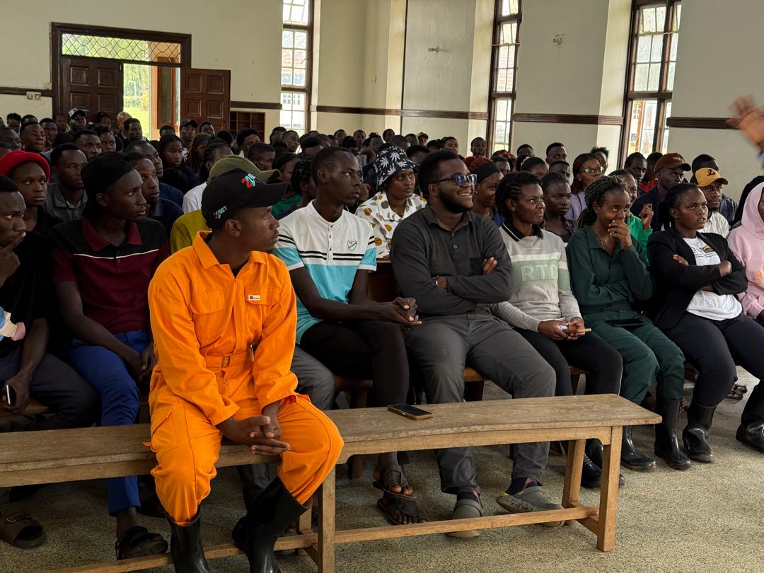 DOS_Makerere's tweet image. Safeguarding sensitisation for @MakCAES students on recess at Kabanyolo Hostel happening.