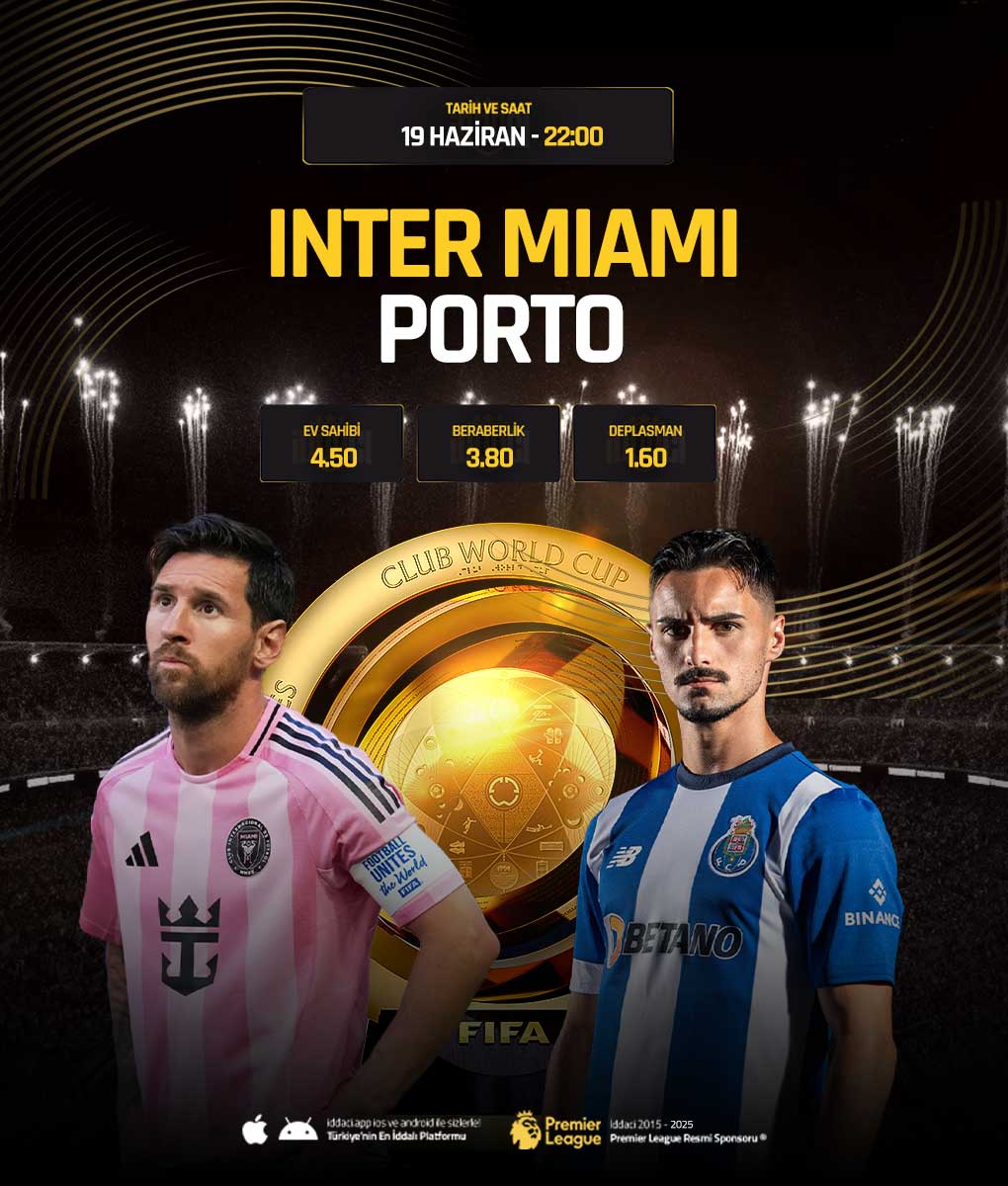 📢 Farklı Kazanmak İsteyenlerin Adresi İddacıda Yerinizi Alın❗️

⚽️ #InterMiamiCF  🆚 #Porto   

🎯Bu heyecanlı maçlarda sende yerini al ve #iddacı ‘da kazanmak için hemen kaydol. Muhteşem Karşılaşma Sizlerle!⚽️🔥

📲 Şimdi Katıl: iddaci694.com