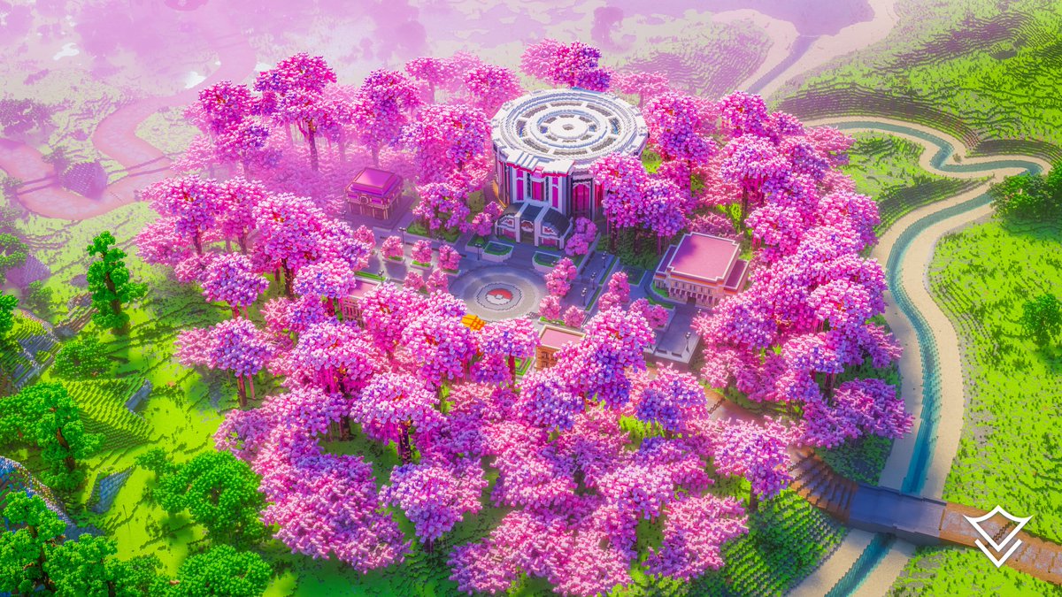 BLOSSOM CENTER 🌸 

Cherry blossoms, garden paths, and the sweetest Grass Gym you’ll ever lose to 🌿💐

Blossom Center is the calm before the storm. #Minecraft #Pixelmon

⬇️ DOWNLOAD:
store.varunabuilds.com/p/upm/