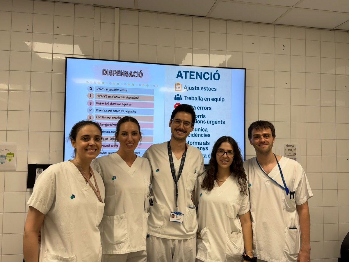Servei de Farmàcia Parc Taulí (@farmaciatauli) on Twitter photo Avui hem entregat els premis del I Concurs de Sigles associades a processos i circuits de la #FarmàciaHospitalària a la <a href="/FarmaciaTauli/">Servei de Farmàcia Parc Taulí</a>. #Dispensació i #Atenció han estat les paraules guanyadores.
Gràcies a tots per participar en aquesta activitat de #teambuilding i de #formació. Avui hem entregat els premis del I Concurs de Sigles associades a processos i circuits de la #FarmàciaHospitalària a la <a href="/FarmaciaTauli/">Servei de Farmàcia Parc Taulí</a>. #Dispensació i #Atenció han estat les paraules guanyadores.
Gràcies a tots per participar en aquesta activitat de #teambuilding i de #formació.