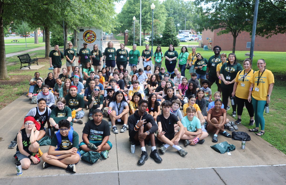 Approximately 70 students from the Russellville School District and the Clarksville School District are participating in the inaugural Arkansas Tech University GEAR UP Adventure Camp.

Learn more: arkansastechnews.com/atu-gear-up-ca…