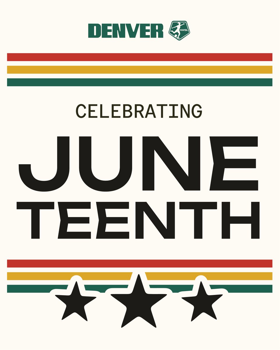 Today we learn, reflect, and celebrate freedom. 

Happy Juneteenth, Denver 💚