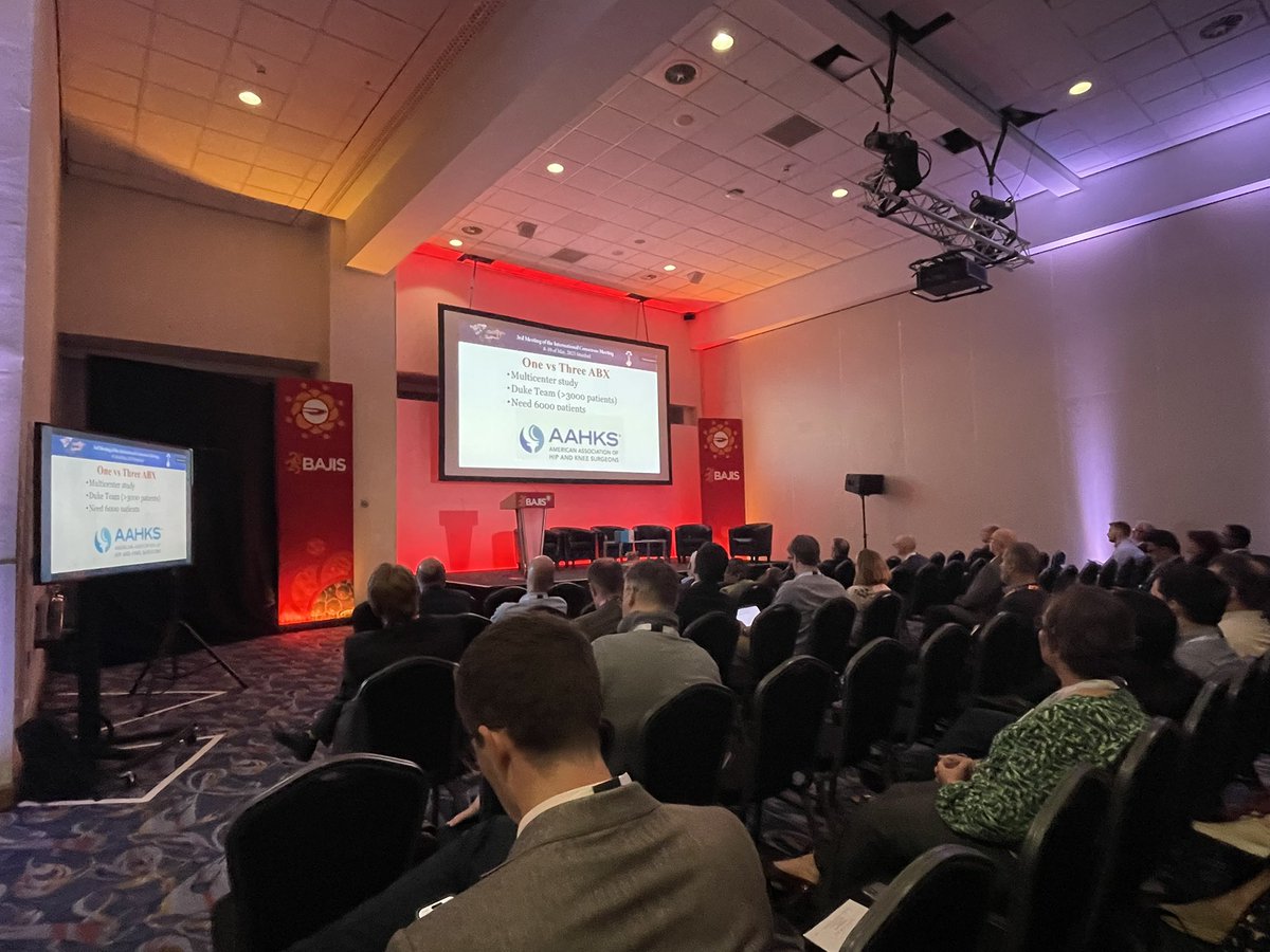 🌟 Fantastic ICM Update by Javad Parvizi  

Huge thanks to Professor Javad Parvizi for delivering an excellent and insightful update on ICM 2025. Crystal-clear summary of current challenges, advances and future directions in orthopaedic infection management

#BAJIS2025 #ICM2025