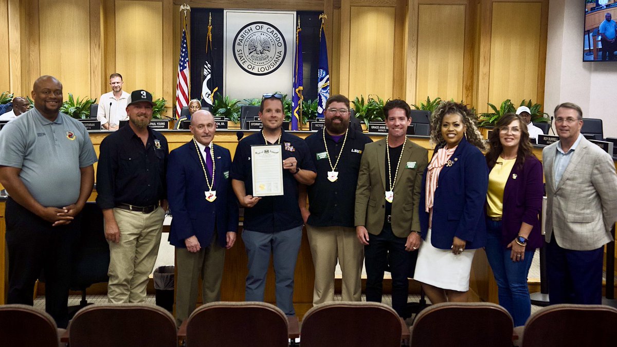 LSUS Athletics (@lsusathletics) on Twitter photo Thank you to the Caddo Commissioners for presenting a resolution to our baseball team and honoring their accomplishments at your meeting! Thank you to the Caddo Commissioners for presenting a resolution to our baseball team and honoring their accomplishments at your meeting!
