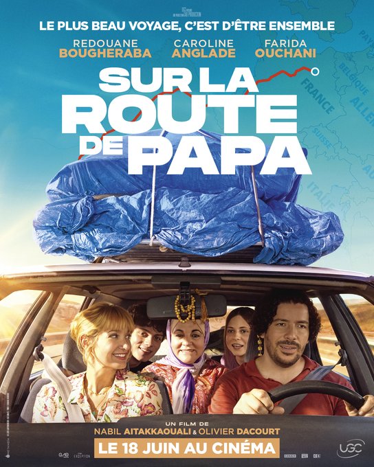 Total 1er Jour France #SurLaRouteDePapa : 6.124 entrées sur 280 copies. Avant-premières : 6.429 entrées. Cumul : 12.553 entrées. cc <a href="/ugcdistribution/">UGC DISTRIBUTION</a> <a href="/redouaneshow/">Redouane Bougheraba</a>