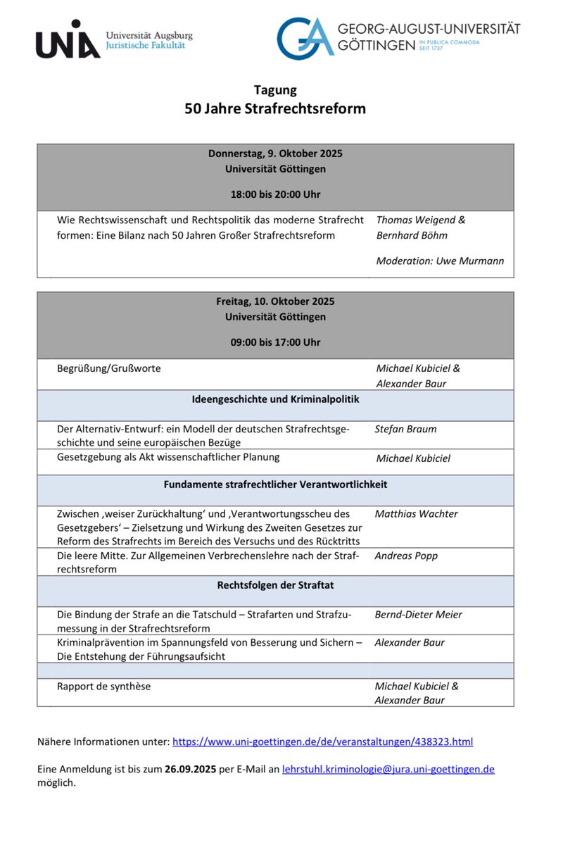 Herzliche Einladung!