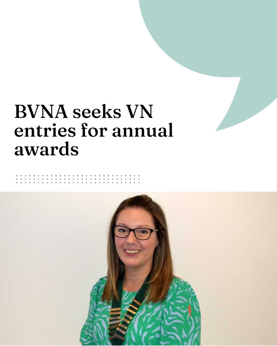 BVNA seeks VN entries for annual awards

 vettimes.com/news/vet-nursi…