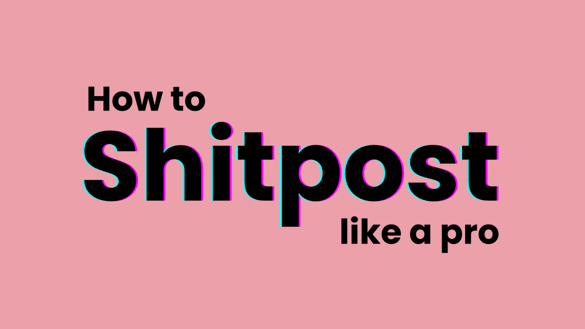 How to shitpost like you were born to do it (the formula, the steps and evrything in-between)

This is all about 'distribution' and there are two core concepts here: acquisition and retention.

Acquisition is about building a community and retention is nurturing that community.