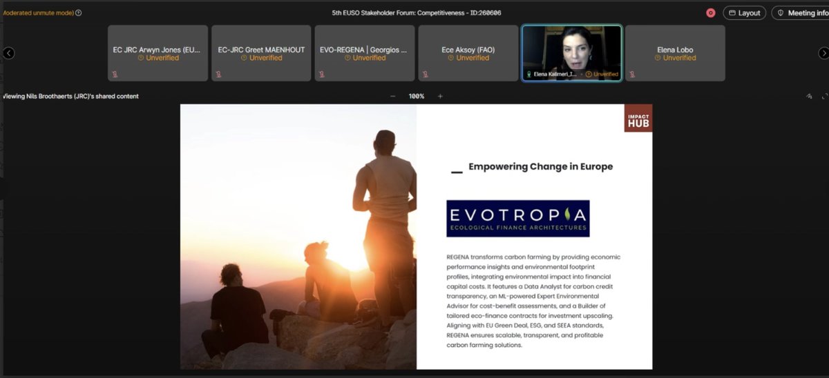 We joined the 5th #EUSO Forum to spotlight how #Inno4CFIs is backing startups at the forefront of carbon farming innovation 🌿
🚀 Featuring cohort stars Evotropia &amp; Agricoltura
💸 $13B carbon credit market
👩‍💼 New green jobs on the rise
#I3instrument #CarbonFarming