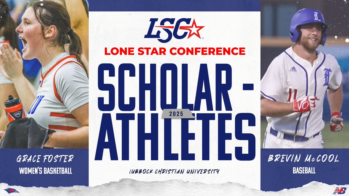 🎓🔥 Brains + Buckets + Blasts = Scholar-Athletes of the Year!

Grace Foster and Brevin McCool cap elite careers with <a href="/LoneStarConf/">Lone Star Conference</a> academic honors! 🏀⚾

LCU legends doing it all—on the court, at the plate, and in the classroom.

📖 Read more ➡️ rebrand.ly/kguysud