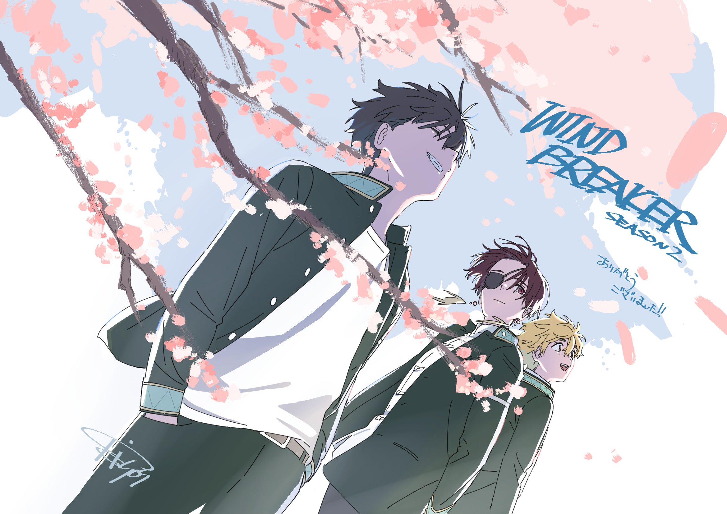 にいさとる「WIND BREAKER 」連載中 (@nii_satoru) / X