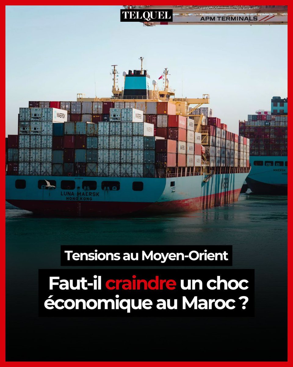 La flambée des tensions au Moyen-Orient fait trembler les marchés mondiaux. Hausse du pétrole, incertitudes logistiques, menaces sur l’industrie, le tourisme...

🔗 telquel.ma/2025/06/19/ten…