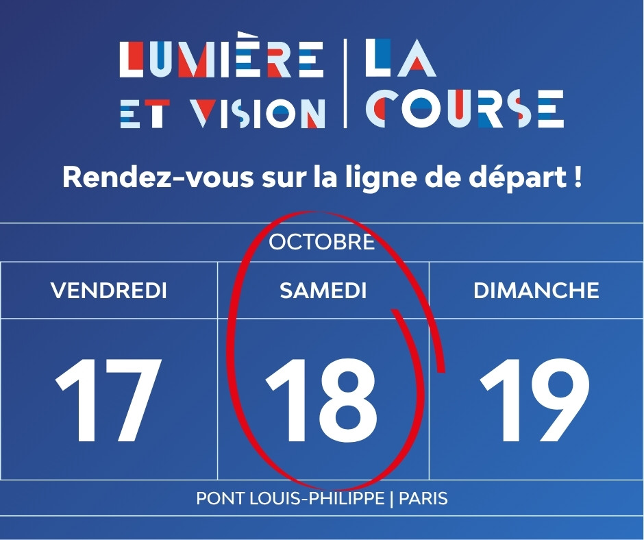 🚨 Les inscriptions pour Lumière &amp; Vision - La Course sont ouvertes !
Au programme : un urban trail de 10km et un rallye multimodal pour toute la famille.
Infos et inscriptions 👉 bit.ly/3HGmggQ
On vous attend le 18.10.25 à #Paris ! 🤩
#urbanTrail #Course #Rallye