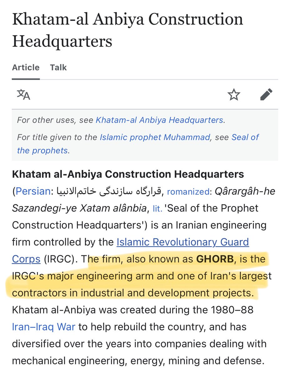 Goldie Ghamari, JD | گلسا قمری (@gghamari) on Twitter photo 🔴BREAKING
Khatam al-Anbia base, the engineering arm of the terrorist Islamic Republic, has been destroyed by the IDF and 30 of their terrorist commanders have been exterminated.
<a href="/IDF/">Israel Defense Forces</a> Intelligence Commander:
"We killed about 30 of their commanders. Two days ago, we attacked a 🔴BREAKING
Khatam al-Anbia base, the engineering arm of the terrorist Islamic Republic, has been destroyed by the IDF and 30 of their terrorist commanders have been exterminated.
<a href="/IDF/">Israel Defense Forces</a> Intelligence Commander:
"We killed about 30 of their commanders. Two days ago, we attacked a