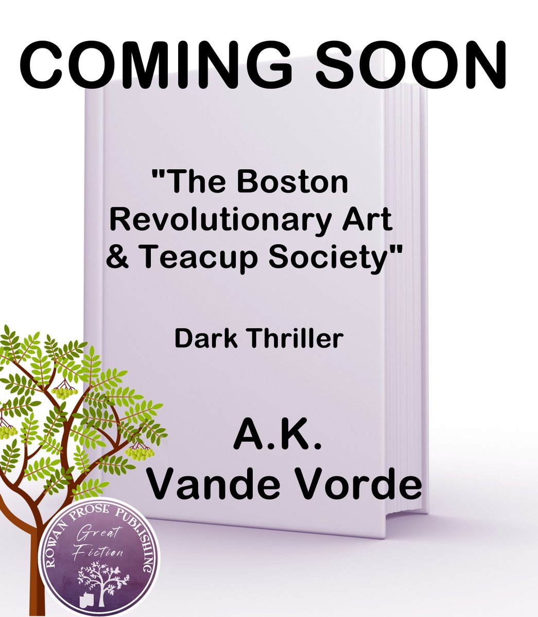 Grats to A.K. Vande Vorde, who signed with RPP for her dark thriller, The Boston Revolutionary Art &amp; Teacup Society! Look for it in 2027!