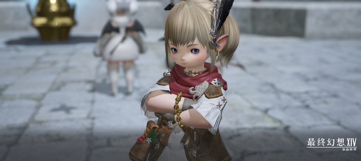 Akamewdayo's tweet photo. FF14モバイルを体験しました、とにかくララフェルどちでも可愛いｗ https://t.co/6HtKZWwMQ7