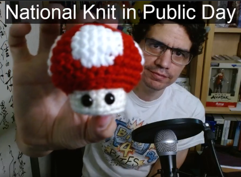 My Bits4Bites handmade craft for this year :)

Had fun finishing one live on stream on National Knitting in Public Day.

Can't wait to see what we can raise to fight hunger!!